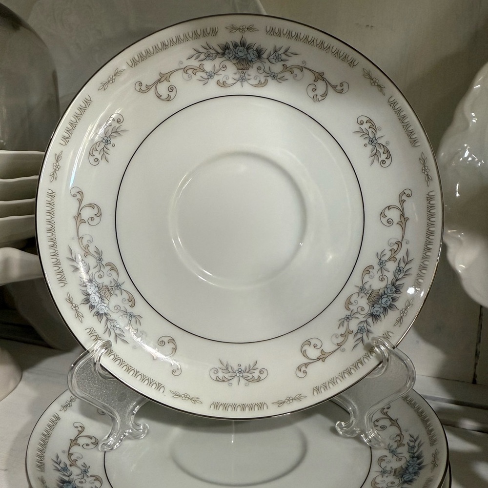 Fine Porcelain China Diane Japan saucers